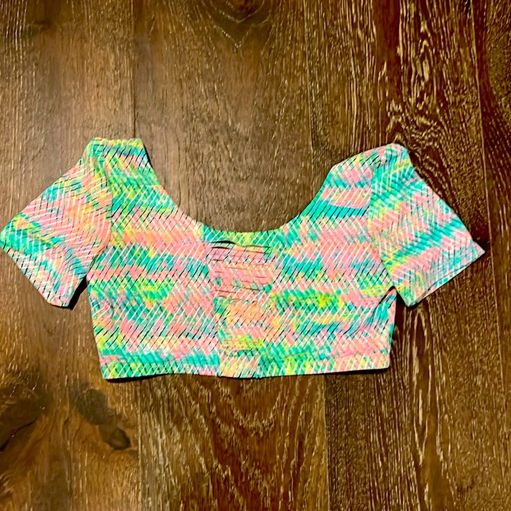 NWOT- swim crop top - BOGO